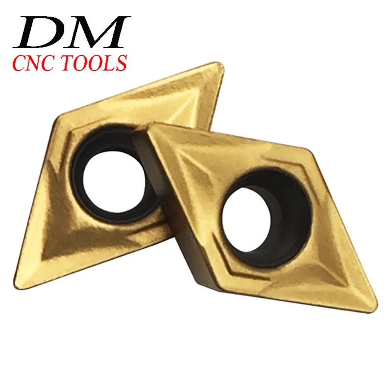 10 шт. DCMT070204 UE6020/US735/VP15TF DCMT21.51 вставки для карбида вольфрама внутренние токарные
