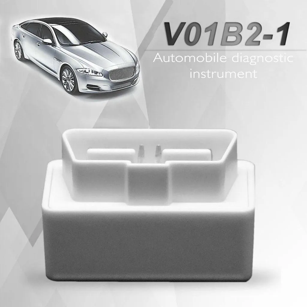 V01 V1.5 Nitro Bluetooth Elm 327 V 1,5 OBD 2 Автомобильный диагностический инструмент сканер Elm-327 адаптер obd-ii автоматический диагностический инструмент - Цвет: White