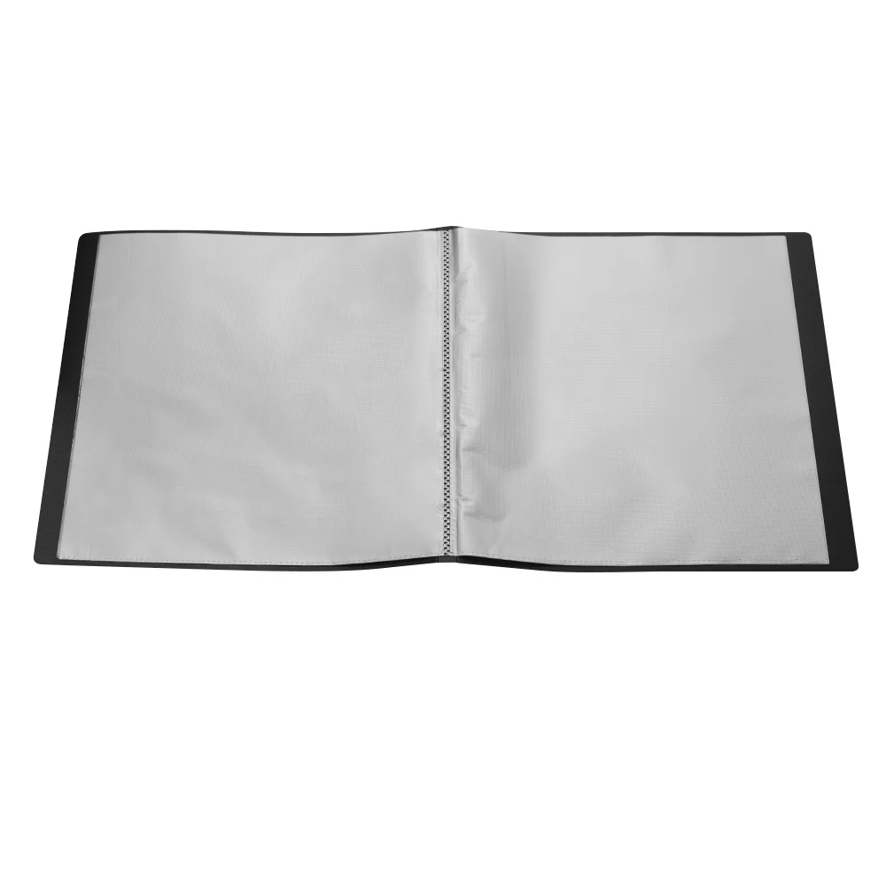 A4 Прозрачный 60 карманов Дисплей книга Презентация с прозрачной страницы лист