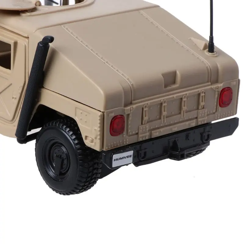 1:18 военная модель из сплава литые под давлением игрушки металлические Humvee модель Военная коллекция автомобиль игрушка R7RB