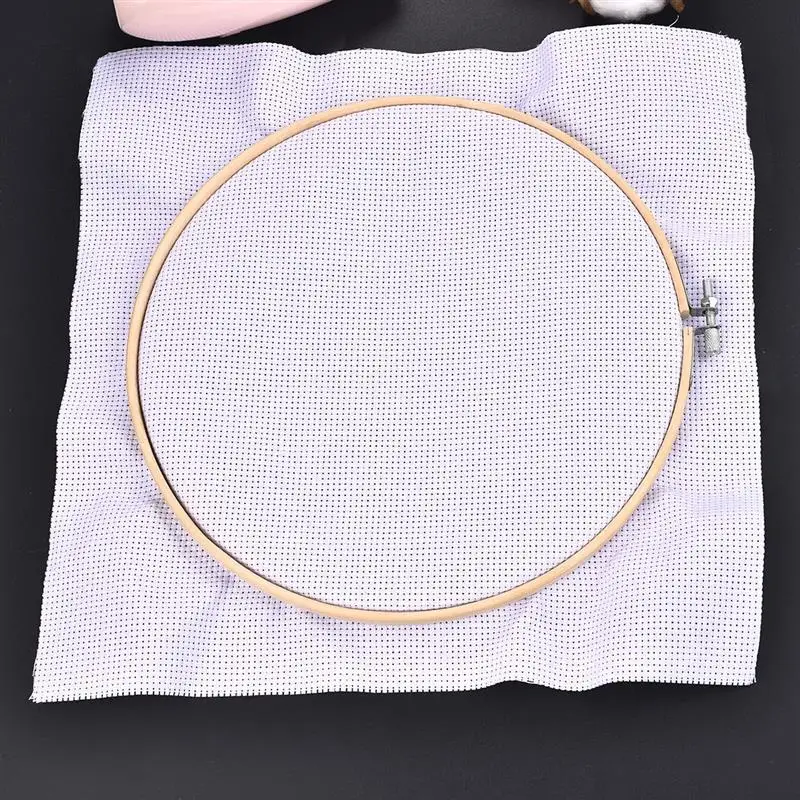 Beech Wood Embroidery Hoop, 2 Packs 6 Inch Cross Stitch Hoops, Splinters  Free Embroidery Frames for Art Craft Sewing and Decoration Hanging