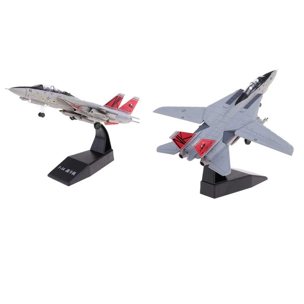 2x1:100 F 14 самолет w/ F/A 18 ударный истребитель литья под давлением модель украшения| |