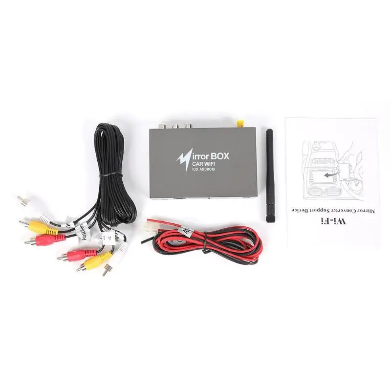 Автомобильный WiFi Mirror Link Box аудио видео экран Mirroring Dongle для iOS Android серфинга
