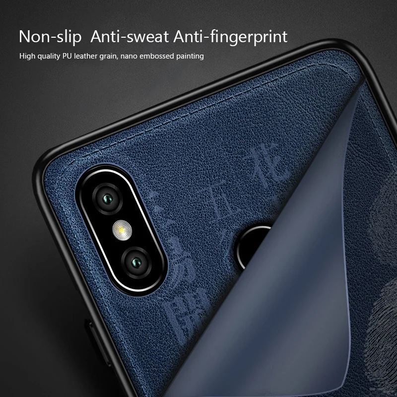 Для Xiaomi Mi 8 чехол противоударный PU в китайском стиле с тиснением противоударный чехол для Xiaomi Mi 9 9T Pro Чехол