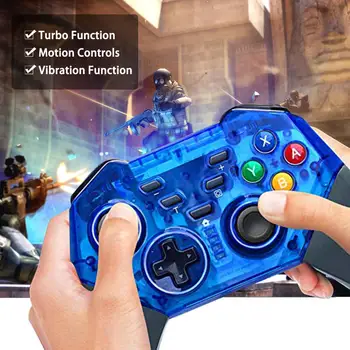 

Wireless Controller For Nintend Switch Pro Controller For Nintendoswitch Bluetooth Control Gamepads Joystick For Mando Switch