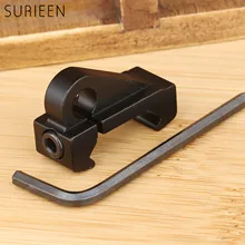 Тактический Быстрый отсоединитель крепления винтовки Слинг поворотный крюк Крепление Адаптер для 20 мм Пикатинни Вивер рельс Охотничьи аксессуары