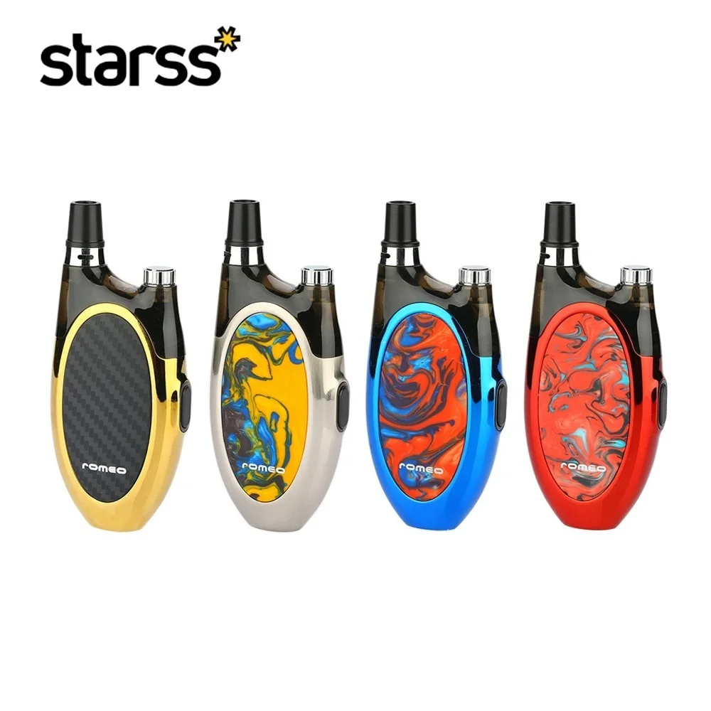 

Original Starss Romeo Pod system kit with 1200mah Battery & 2ml capacity Pod long time vaping vs drag nano/ vinci kit