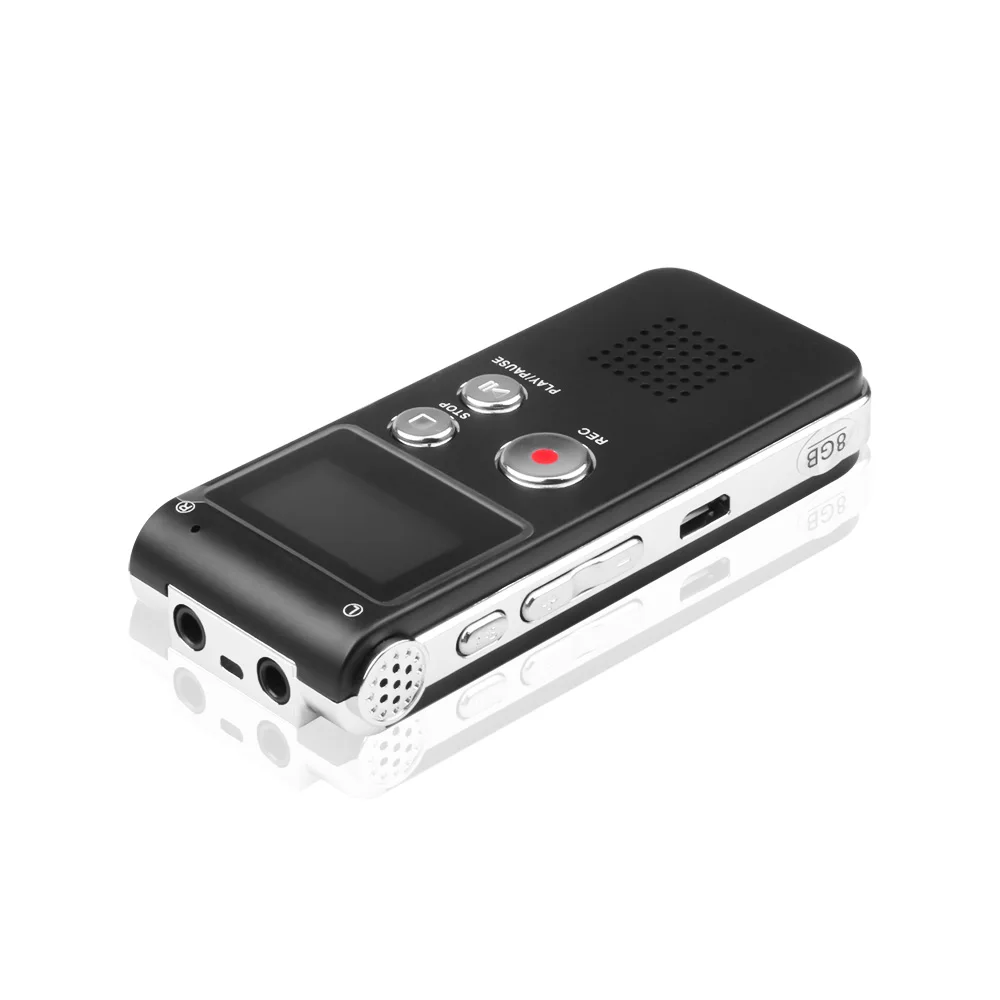 Kebidumei Mini USB Flash 8 Гб 3 в 1 диск цифровой Аудио Диктофон 3D стерео MP3 плеер Grabadora Gravador