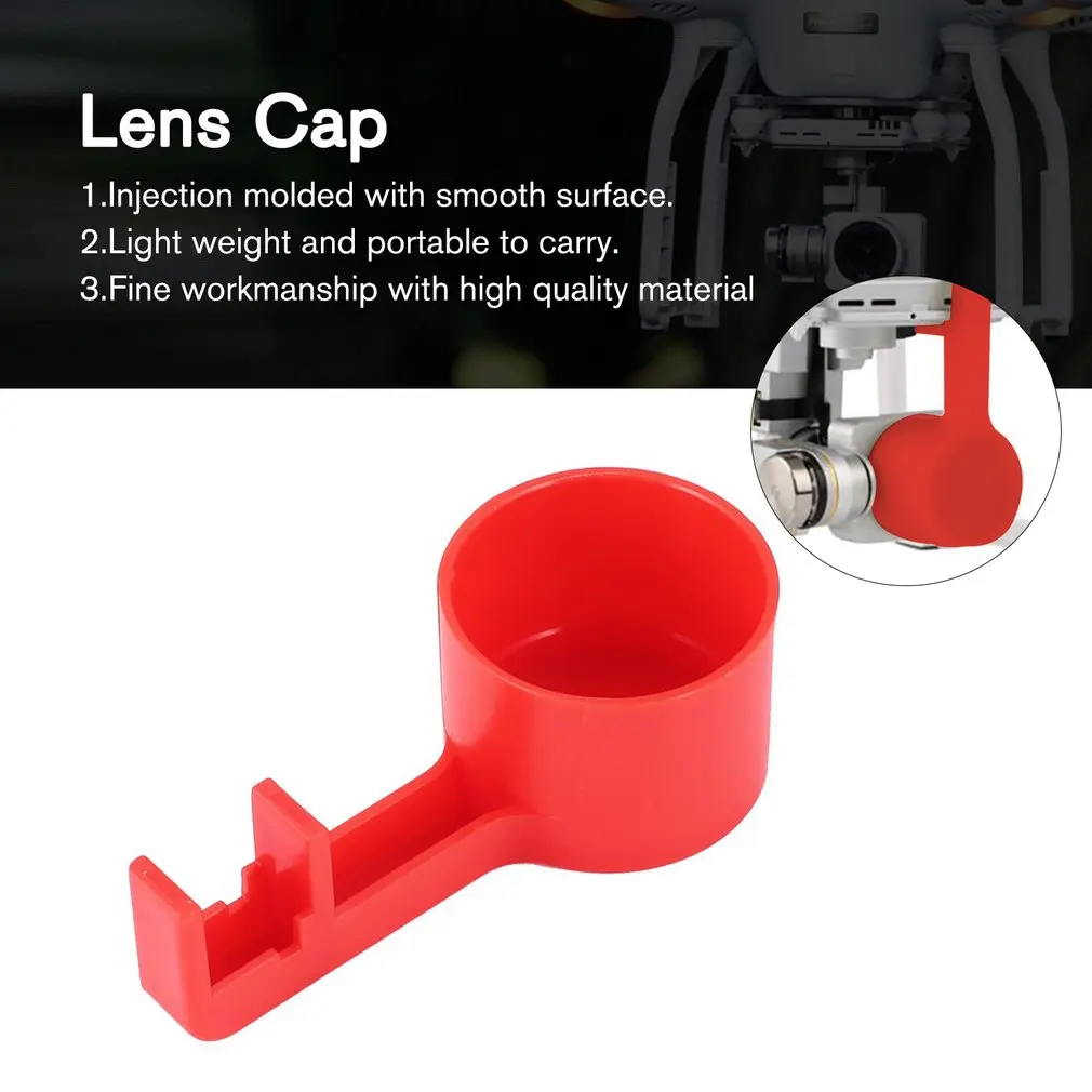 Lens Cap Hood Camera Cover Cap Protective Cover Protector Protection Prop Accessories for DJI Phantom 3 SE Drone Parts