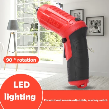 

11pcs/set USB Rechargeable Electric Screwdriver Multi-function Household Lithium Battery Powered Hand Drill Power Hand Tools