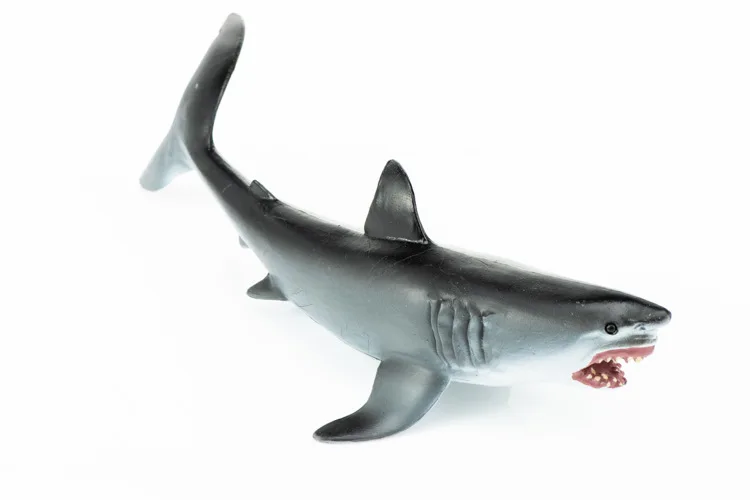 Стиль модель океанов животных модель игрушки Megalodon большая белая акула доистория Megalodon модель украшения