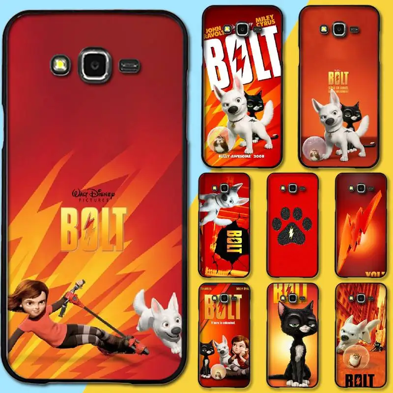 NBDRUICAI movie Bolt dog poster Custom Photo Soft Phone Case For Samsung Galaxy J7 J8 J3 J4 J5 J6 Plus 2018 Prime | Мобильные