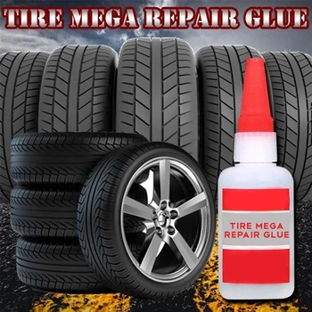 

20ml Universal Tire Repair Glue Powerful Instant Dry Glue Bonding Plastic Metal Plastic Clothing Shoes Repair Glue Home Supplies