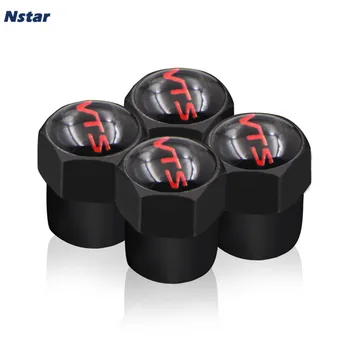 

Nstar 4pcs/lot VTS Alloy Car Tire Valve Cap Auto Part Styling Accessories Decoration Wheel Valve Caps For Citroen 043