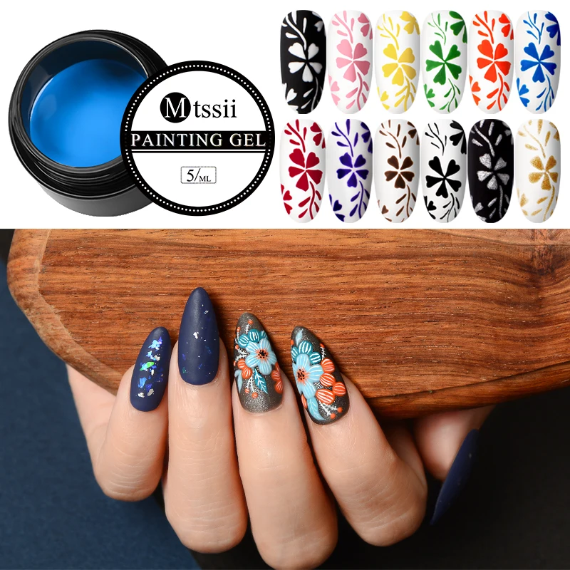 

5ml Creative Wire Drawing Spider Nail Gel Polish Lacquer Painting UV Gel Varnish Pulling Silk Spider Nail Art Gel Nail Polish