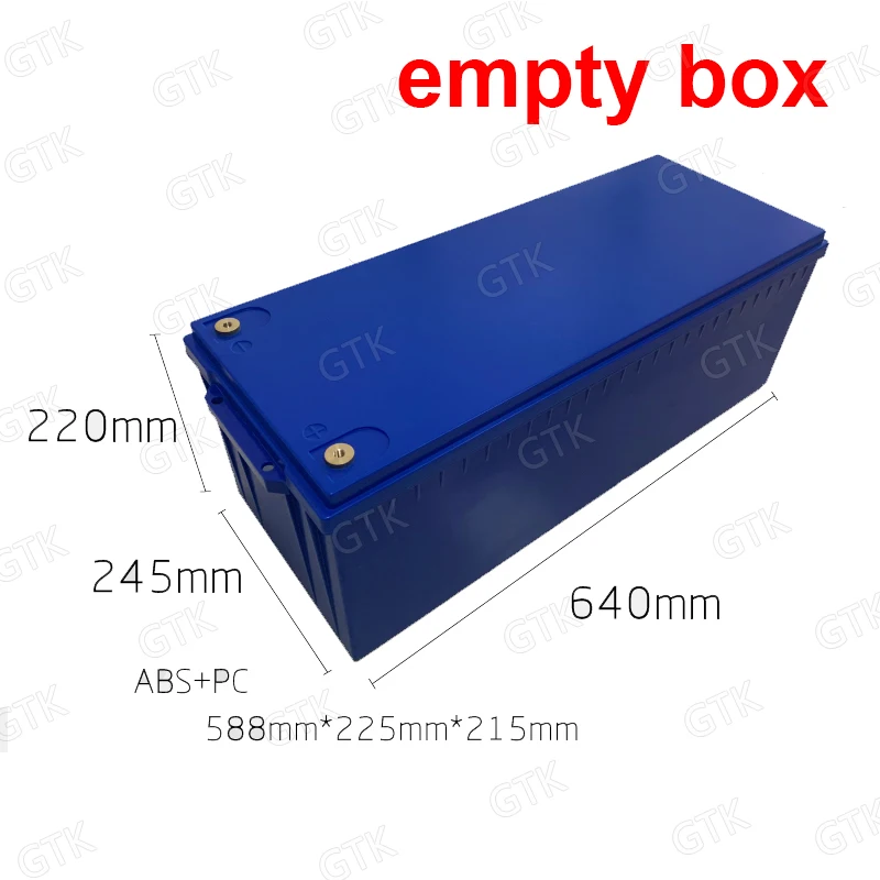 Big Size 100ah Abs Battery Box Battery Case Covering For24v 200ah 12v