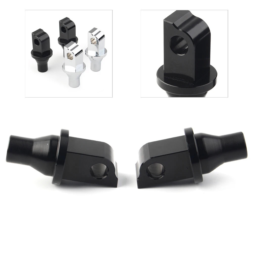 Motorcycle Front/Rear Tapered Foot Peg Adapters For Honda VTX1800