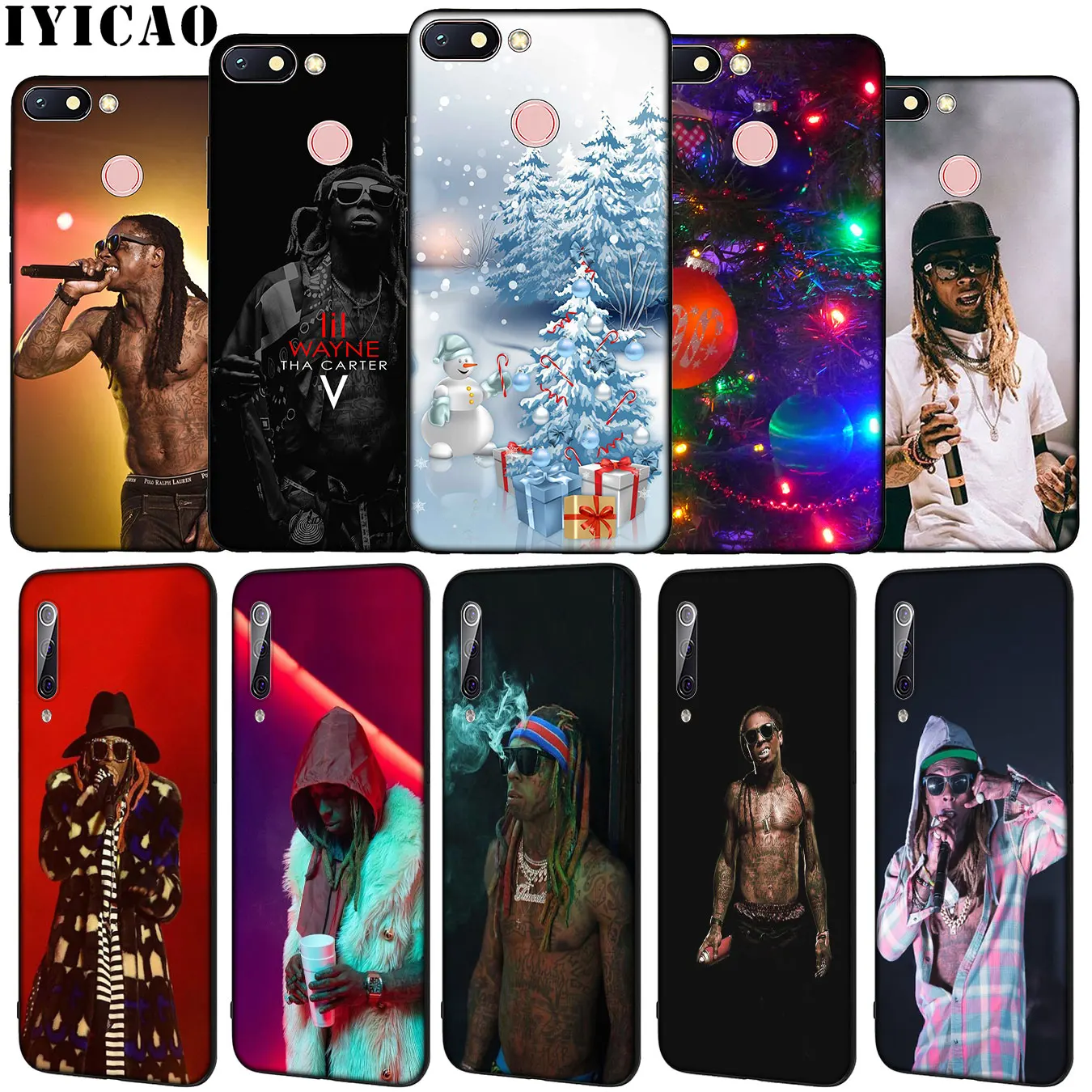 Мягкий силиконовый чехол IYICAO для Xiaomi Redmi Note 8 8T 8A 7 7A 6 6A 5 5A GO S2 K30 K20 Pro | Мобильные