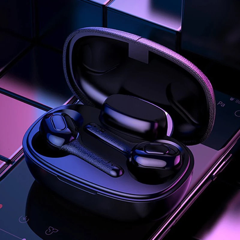 Беспроводные наушники Bluetooth V5.0 TWS Интеллектуальный перевод беспроводные Bluetooth наушники 8D стерео светодиодный дисплей с микрофоном