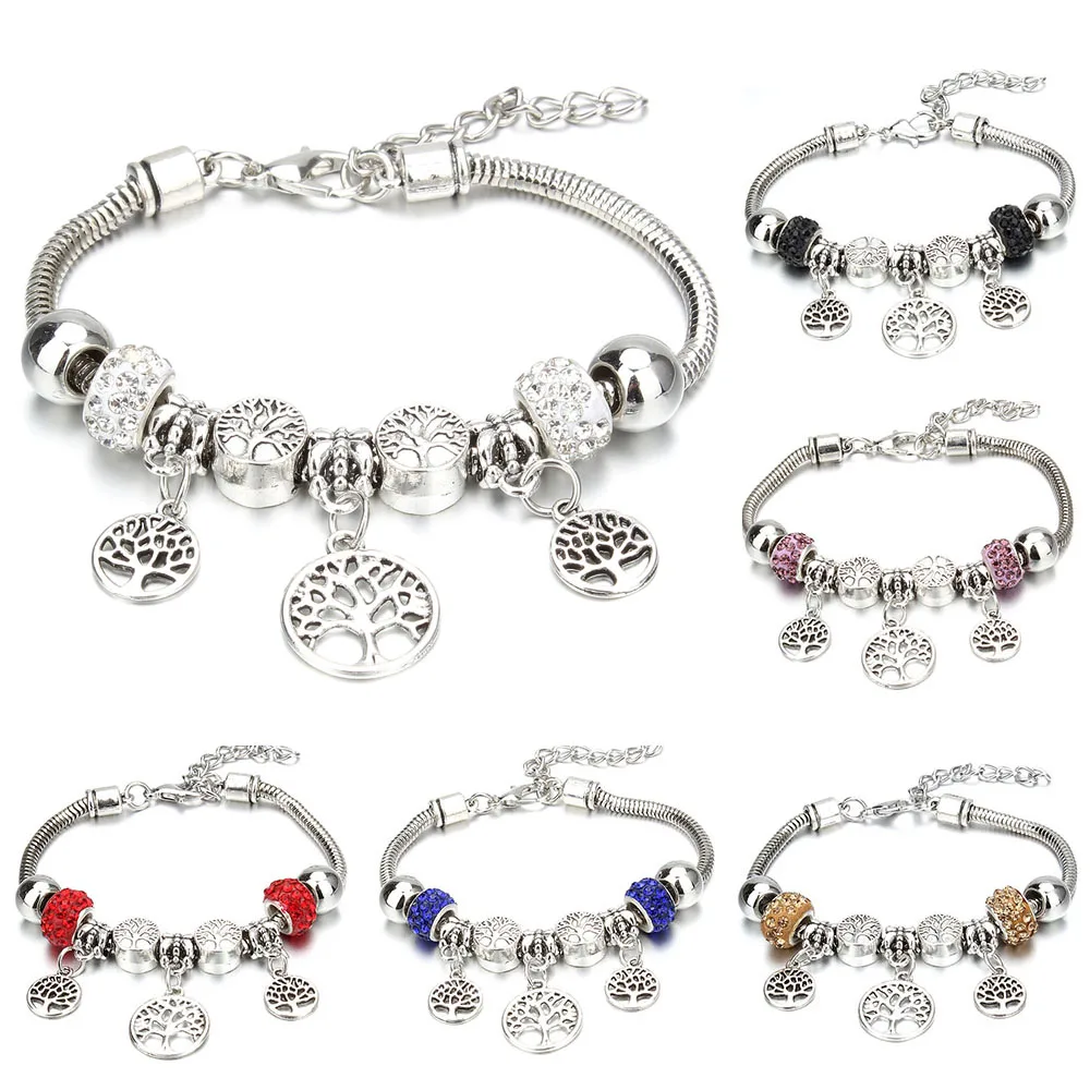 Tree of Life Shape Charm Bracelets For Women