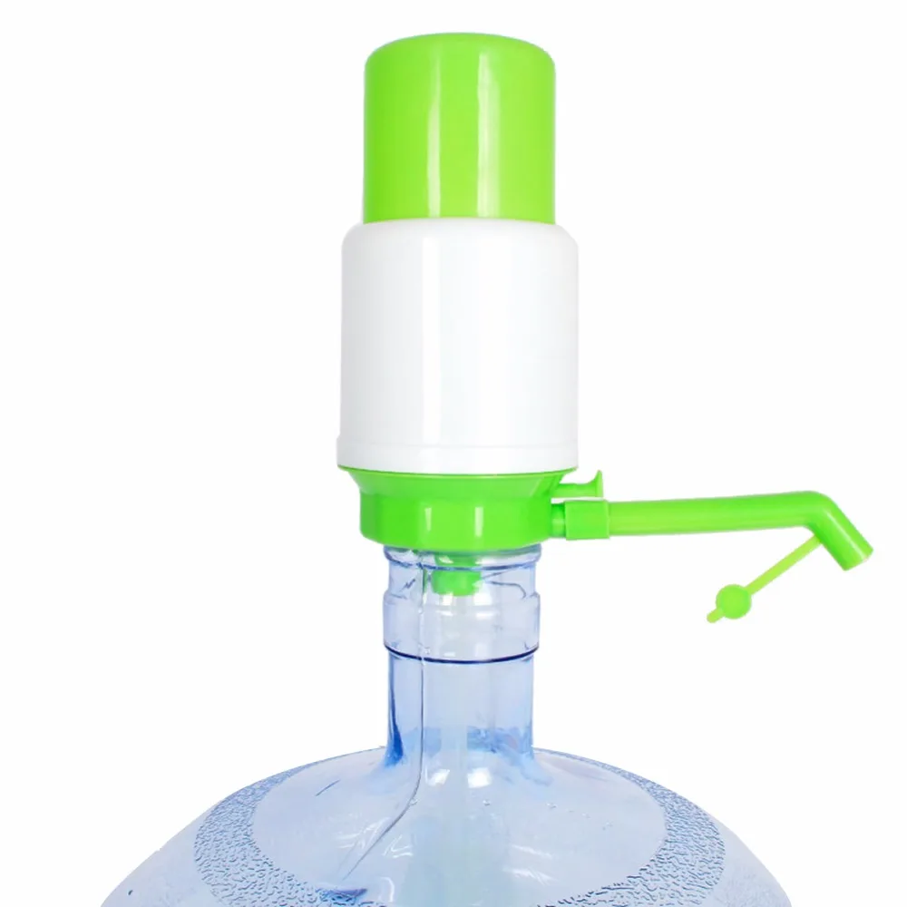 

1PC Plasticater Hand Press Pump Drinker Bottled Drinking Forater Dispenser Home Office
