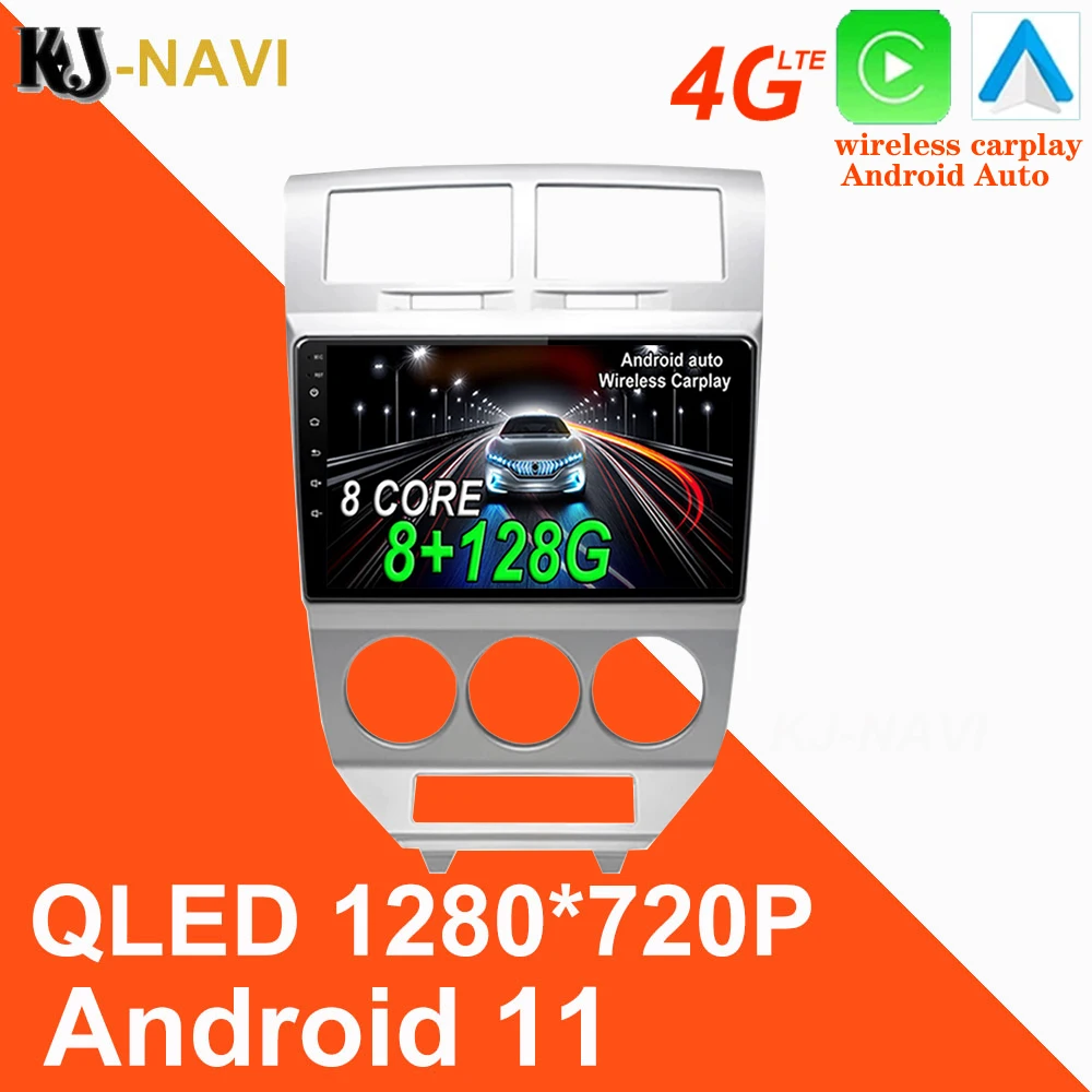 PROD 1005002808287045 9 For Dodge Caliber 2007 - 2010 DSP Smart Car
Radio Multimedia Video Player Navigation IPS GPS Tracker Support
Wireless CarPlay