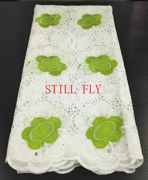 

African lace fabric 2020 high quality lace hot sale dubai fabric Swiss Voile Lace In Switzerland african brocade fabrics 5yards