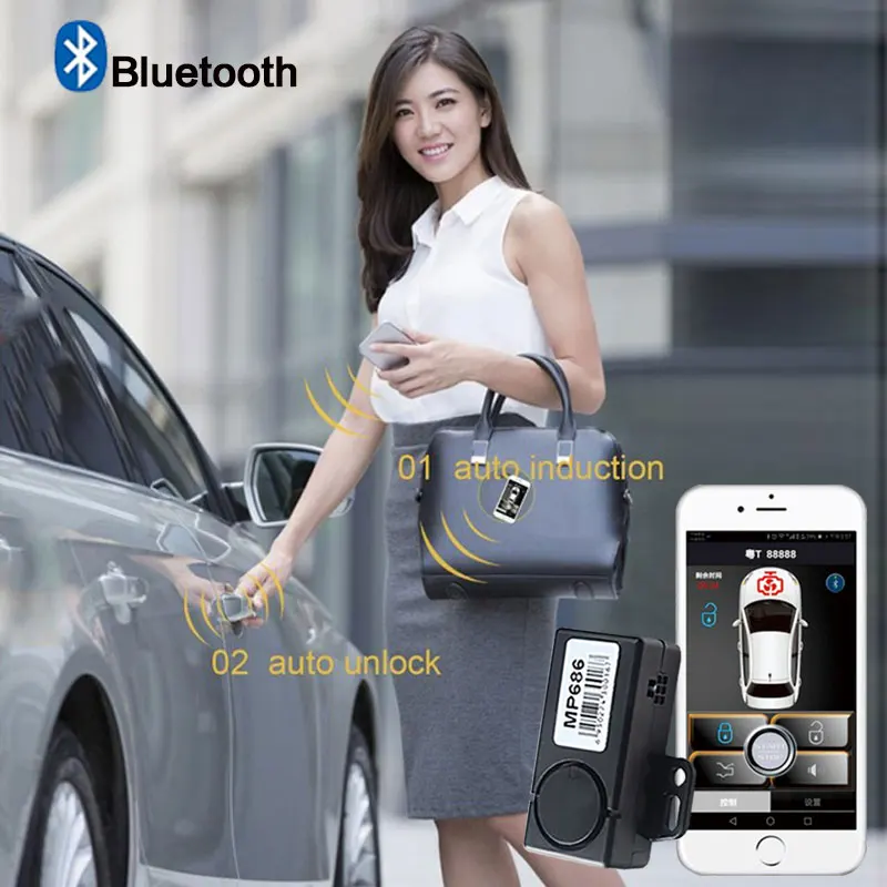 car alarm with Mobile APP auto start car parts central locking universal car security tomahawk Automatic Trunk Opening signaling
