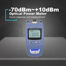 Мини Портативный FTTH оптический измеритель мощности OPM оптоволоконный кабель тестер-70dBm~+ 10dBm SC/FC универсальный разъем TL-520