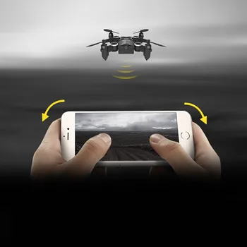 

M1HS Mini Foldable 2.4G 4CH 6Axis RC Quadcopter Drone With 0.3MP WIFI Camera