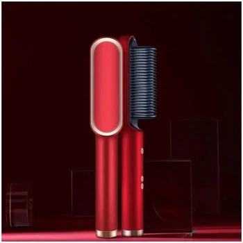 

PTC Heating Straight Hair Brush Hair 2 IN 1 Electric Comb Brush Ceramic Straight Curler Five Modes Adjust Styling Tool