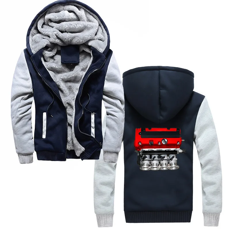 K20 Itb Rbc коллектор Jdm Integra Civic Тип R красный клапан крышка Rsx евро R толстовки мужские зимние теплые утепленные толстовки забавные