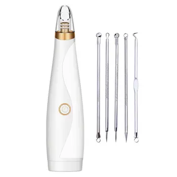 

Electric Blackhead Acne Remover Beauty Massager Acne Tool Set Cleansing Tool Facial Pimple Removal Tool