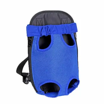 

Nylon Mesh Pet Puppy Dog Cat Carrier Backpack Front Net Bag Tote Sling Carrier Adjustable Travel Bag Legs Out