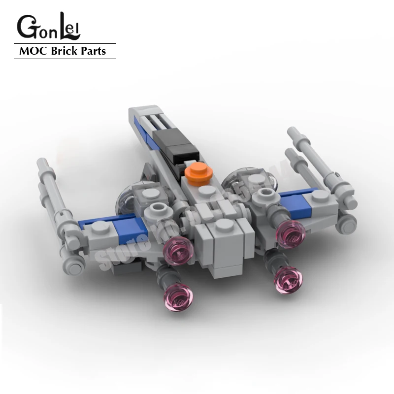 New Star Plan Moc T70 X Wing Microfighters 1 125 Scale Moc Building Block Model Diy Bricks Toys Children Collections Gifts Blocks Aliexpress