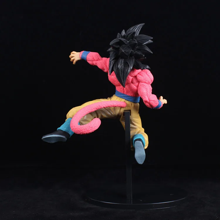 

Dragon Ball Anime Garage Kit Model GT Fes Ultra-Four Goku ma zha si PVC Box Decoration