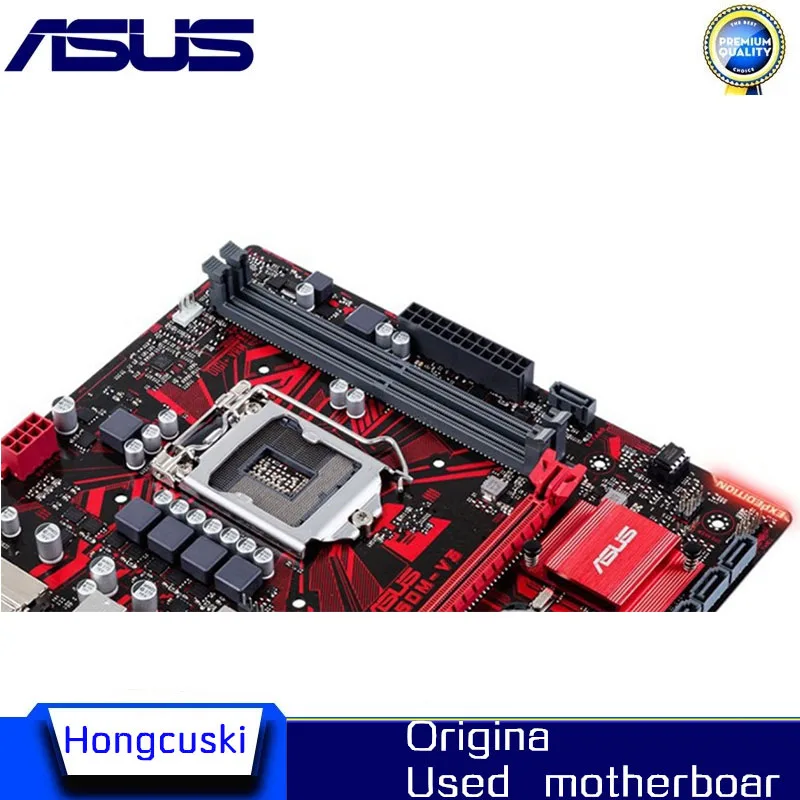 para Asus Ex-b250m-v3 Desktop Placa-mãe Soquete Lga 1151 Ddr4 B250 Sata3 Usb3.0 Placa-mãe - Imagem 2
