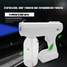 Nebulizadora atomizadora de vapor, pulverizador de desinfección con batería, atomizador, máquina nebulizadora, d3, 800ml, luz azul