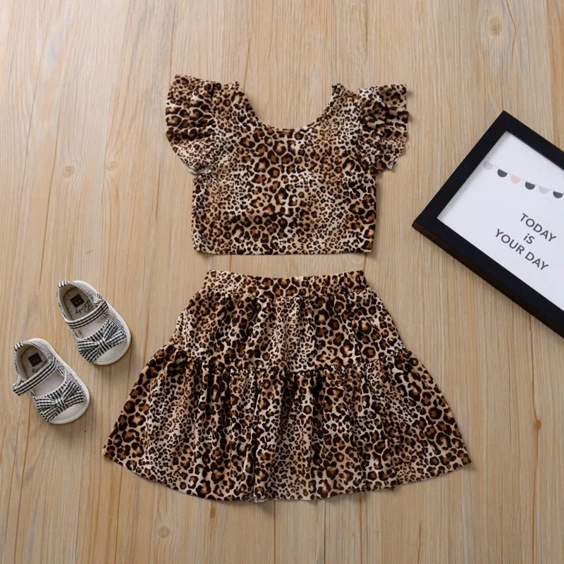 pieces leopard dress