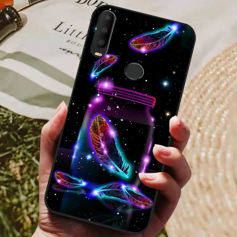 For Coque Alcatel 3X 2019 Case Silicon Back Cover Phone Case For Alcatel 3 X 3X 2019 Cases Soft bumper Funda 3X 2019 5048Y Bag glass flip cover Cases & Covers