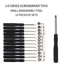 Junejour 12 шт. Набор Мини Многофункциональная Магнитная Прецизионная отвертка Набор для Apple iPhone samsung htc Phone Tablet PC