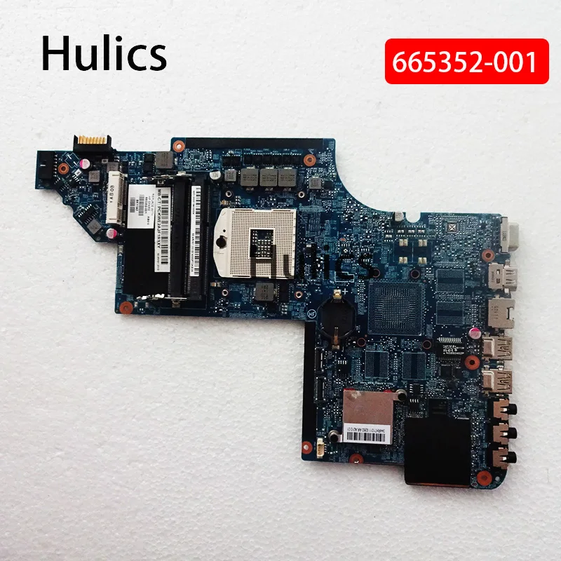 Hulics Usato 665352-001 Per Hp Pavilion Dv6 Dv6-6000 Dv6T 48.4 Rh09. 021 Scheda Madre Del Computer Portatile 665352 Scheda Madre Ddr3 Scheda Principal