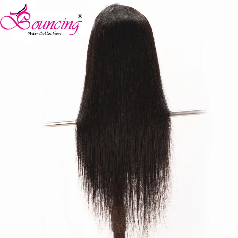 

Bouncing Brazilian Straight Remy Hair 13*4 Lace Front Human Hair Wigs Pre-Plucked Hairline With Baby Hair 10-26 Inches