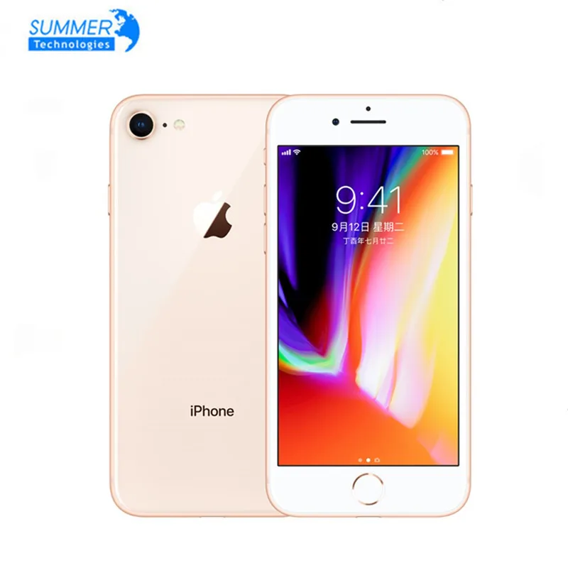 Оригинальный разблокированный смартфон Apple iPhone 8 LTE телефон с диагональю экрана 4 7