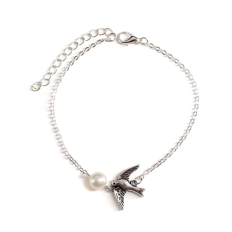 

Vintage Star Elephant Anklets Bracelet For Women Boho Pendant Double Layer Anklet Bohemian Foot Jewelry Gift chaine de cheville