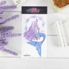 sleeve mermaid temporary tattoo arm wrist cartoon princess tattoo for children girls glitter glue tattoo fish ocean watercolor ► Photo 3/6