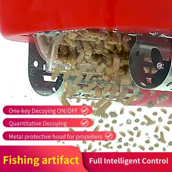 

Boat Intelligent Wireless Electric Fishing Bait Remote Control Boat Fish Ship Searchlight Toy Gifts For Kids