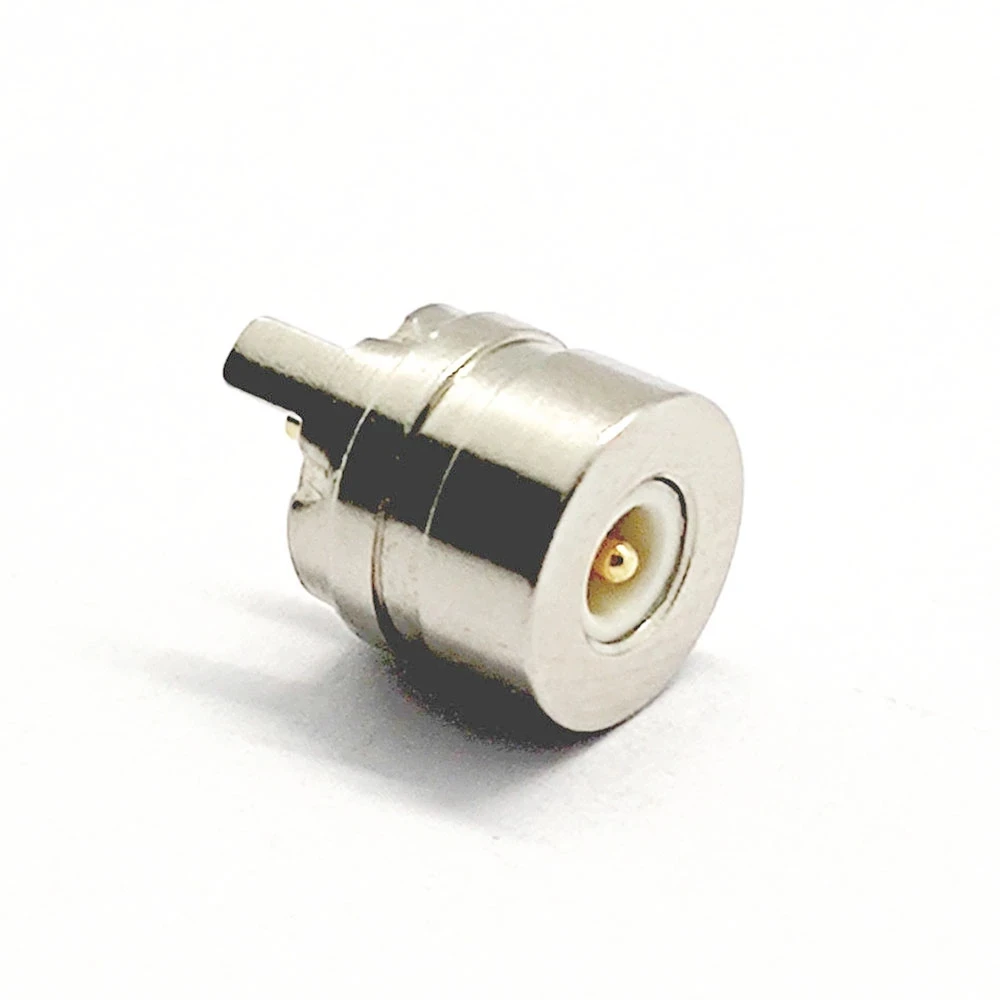10set 6mm 2P Magnet single Spring-Loaded Magnetic Cable Pogo pin Connector charge Power male female Probe 5-12V Solder Wire type