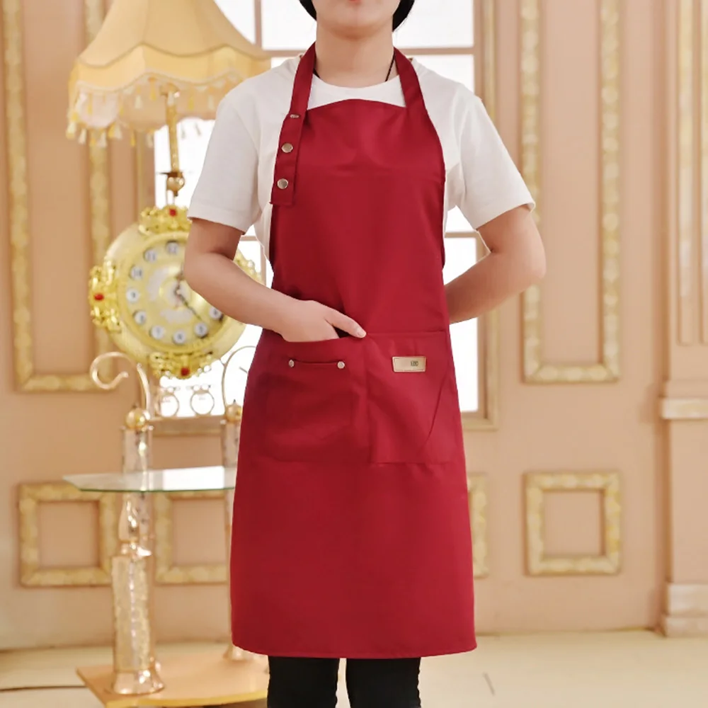 New Fashion Cooking Kitchen Apron For Woman Men Chef Waiter Cafe Shop