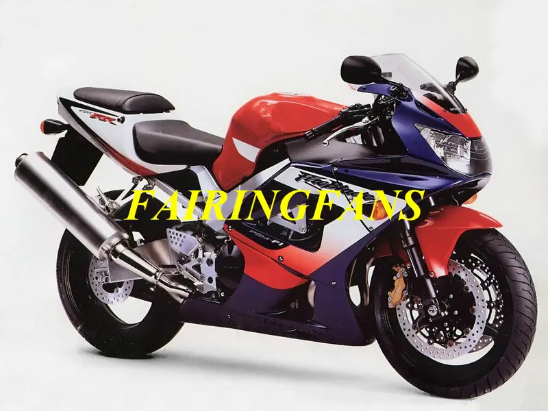 Инжекторный комплект для HONDA CBR900RR 929 00 01 CBR 900 RR CBR 900RR 2000 2001 Красная белая, голубая обшивка кузова+ подарки HE24